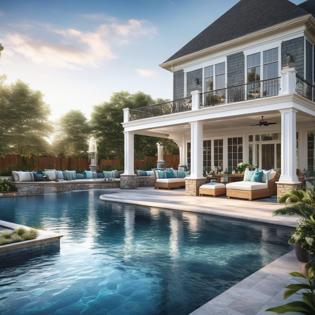 Custom Pool Builder Outdoor luxury living
