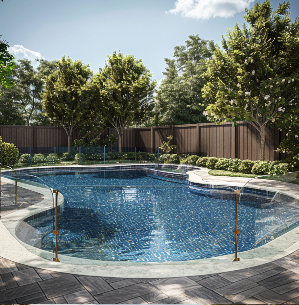 Pool Safety Fence Example